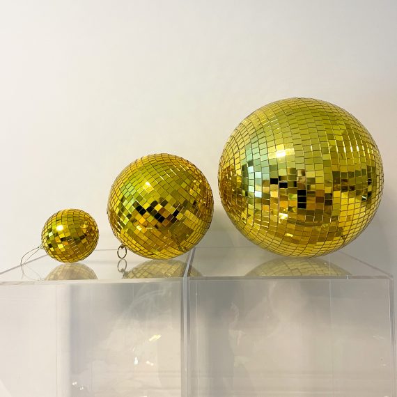 Auksiniai disko kamuoliai