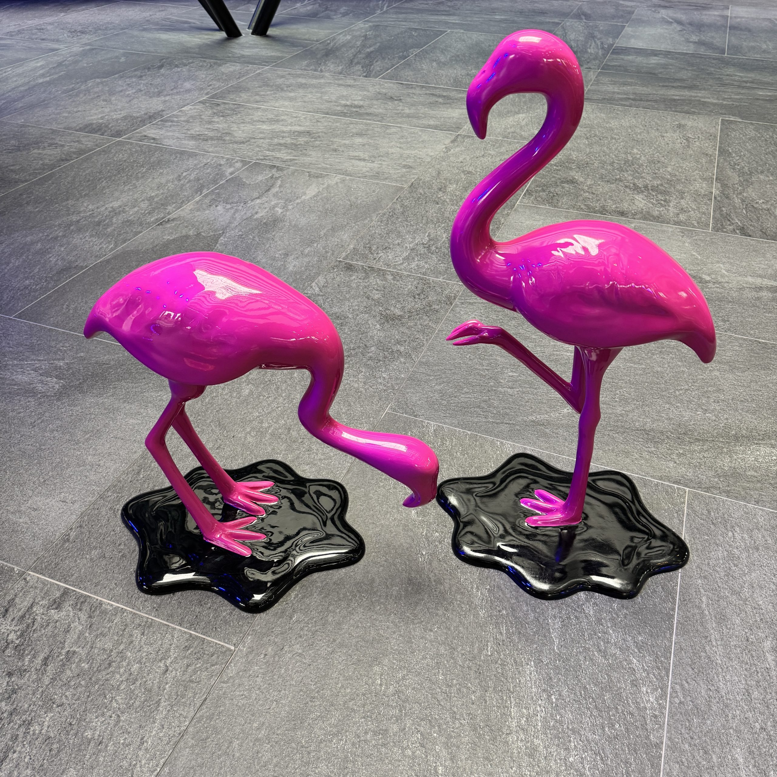 Ryškiai rožiniai flamingai - Image 2